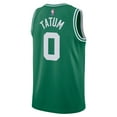 thumbnail image 3 of Unisex Nike Jayson Tatum Kelly Green Boston Celtics Swingman Jersey - Icon Edition, 3 of 4