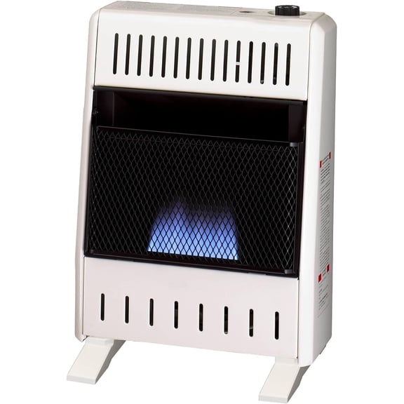 Calentador espacial de gas propano sin ventilación Blue Flame de 10000 BTU