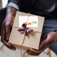 thumbnail image 5 of 6 juegos de tarjetas de Navidad con pegatinas de sobres tarjetas de agradecimiento de vacaciones de Navidad tarjetas de agradecimiento tarjetas de mensajes en blanco postales, 5 of 5