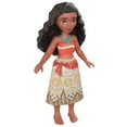 thumbnail image 4 of Disney Princess Moana Posable Small Doll in Shiny Outfit with Removable Skirt, Inspired by Movie, 4 of 6