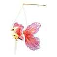 thumbnail image 2 of Linterna del Festival del Medio Otoño BLESIY Linterna de Pescado Rosa Grande Hecha a Mano, 2 of 8