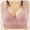 Purple, variant on Samickarr Wireless Support Bras for Women Full Coverage Gathered Up Lingerie Mesh Hollow-Out Thin Breathable Minimizer Bralettes No Underwire Bralettes for Everyday Comfort