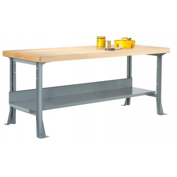 Diversified Woodcrafts MLB-2319 Steel Workbench - 1.75 in. Maple Top