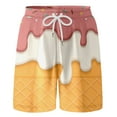 thumbnail image 4 of Shadoumai Shorts for Boys Animal Print Elastic Waist Cotton Boys Short Pants Fashionable Running Shorts Boys Summer Clothes, 4 of 4