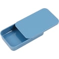 thumbnail image 4 of Vagocom 2 Pcs Distributeur Portable de Fil Dentaire, Vide 3.19 * 2.05 * 0.63 Pouces / 8.1 * 5.2 * 1.6cm Boîtes de Rangement Réutilisables pour Voyage, Essentiels de Sac à Main (Bleu), 4 of 7