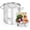 20QT, variant on 20QT Stainless Steel Tamale Steamer Pot, Steam Pots for Cooking with Water Fill Spout, Steamer with Divider and Rack, Ideal for Seafood Crab Vegetables lobster