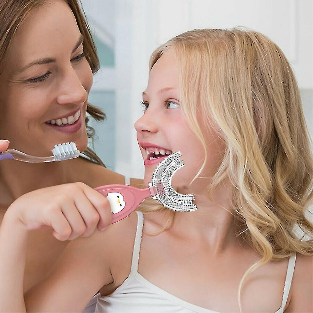 Kids Star U-Shape Toothbrush | 360° Soft Silicone Brush