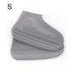 thumbnail image 3 of Bearachild 1 par de fundas de silicona reutilizables para zapatos S/M/L, cubiertas impermeables para zapatos de lluvia, para acampar al aire libre, botas de Paraguas de lluvia Gris S Bearachild HA005720-13, 3 of 6