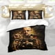 thumbnail image 5 of El Padrino Conjunto de sábanas temático, trío de piezas, cómodo y amigable con la piel, diseño único, regalo de decoración para el hogar para familiares, amigos y fans,173cm *218cm, 5 of 6