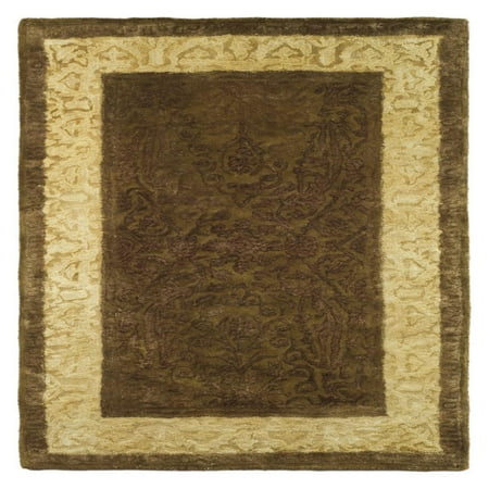 Fine Silk Rug - Safavieh Silk Road SKR211A Area Rug - Chocolate/Light Gold