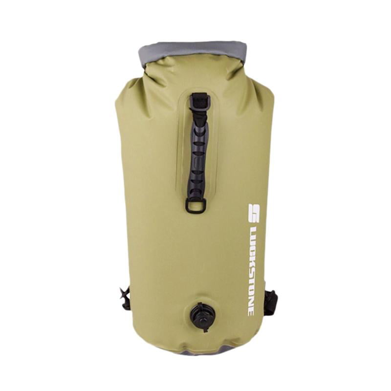 Yellow 60L Waterproof Drift Dry Sack for Outdoor Swimming Floating Boating 