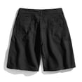 thumbnail image 3 of Brilliant Big Mens Shorts Casual Men's Pure Color Outdoors Pocket Beach Work Trouser Cargo Shorts Pant clearance clothes under $25.00, 3 of 3