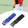 thumbnail image 4 of Ywmsfl Solid Color Baseball Belt Softball Waist Belt Adjustable Waistband Classical Elastic Waistchain Belt for Teenagers Adult, 4 of 13