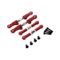 thumbnail image 4 of arctrm 1/14 RC Car Adjustable Tie Rod Set Linkage Durability Easy to Install Accessory Red, 4 of 10