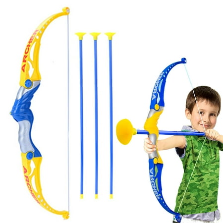 Enfants arc et flèche ensemble pratique ventouse flèche base tir à