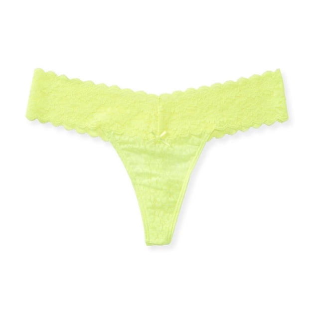 Aeropostale Lacey Cheetah Tanga para mujer, amarillo, pequeño Aeropostale Cintas