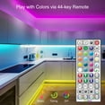 thumbnail image 4 of Nexillumi 16.4 Foot LED Strip Lights with Remote Music Sync LED Lights for Bedroom Color Changing SMD5050 RGB LED Strip Lights, 4 of 7