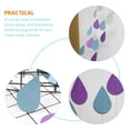 thumbnail image 3 of unbranded Colgante De Papel En Forma De Gotas Para Bodas Con Colores Surtidos Y Brillo Delicado, 3 of 8