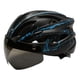 thumbnail image 1 of Casco de bicicleta Baoblaze Sombrero de seguridad para ciclismo con gafas Negro, 1 of 8