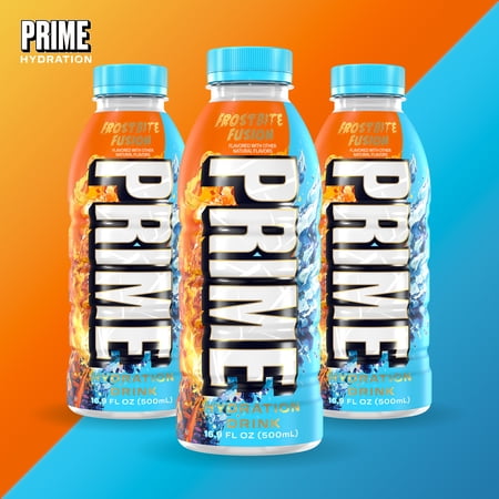 PRIME HYDRATION SPORTS DRINK, FROSTBITE FUSION, 16.9 FL OZ, BOTTLE