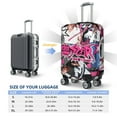 thumbnail image 5 of Stray Kids Travel Luggage Cover Suitcase Protector Washable Baggage Covers Anti-Scratch Suitcase Cover, 5 of 7