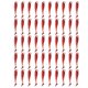thumbnail image 1 of Señuelos de pesca artificiales de silicona BuyWeek 50 unidades, 1 of 14