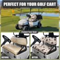 thumbnail image 4 of HUIACONG Dachshunds Universal Golf Cart Seat Cover Set for Outdoor Travel, Golf Cart Seat Covers Portable, 4 of 7