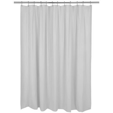 Mildew-Blocker Shower-Curtain Liner, 9G with Reinforced