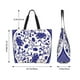 thumbnail image 5 of Easygdp Blue And White Porcelain Pattern Bolsas Tote para Mujer, Bolsos de Hombro para Viaje, Bolsos de Mano de Gran Capacidad para Compras y Trabajo, 5 of 8