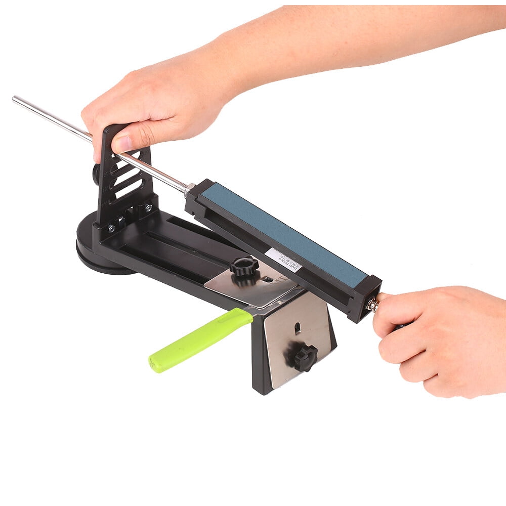 Sharpener Kit,4 Stones 120# Fine Medium Coarse Kit Knife Professional 1500# Knife Scissors Stones 120# 320# Coarse 4 Stones 320# 600# 1500# Medium Coarse 4 Knife Kit Knife Qinquan
