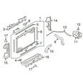 thumbnail image 3 of New Genuine Nissan Rogue Radiator Air Guide Right OE 215586FL2A, 3 of 10