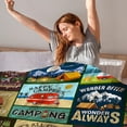thumbnail image 5 of Yibo Firefighter Gifts Blanket Flannel Soft and Comfortable Anti-static Bed Sofa Blanket, 5 of 6