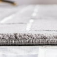 thumbnail image 4 of Rugs.com Marilyn Monroe™ Glam Trellis Collection Rug – 5 Ft Round Gray Silver Medium Rug Perfect For Kitchens, Dining Rooms, 4 of 8