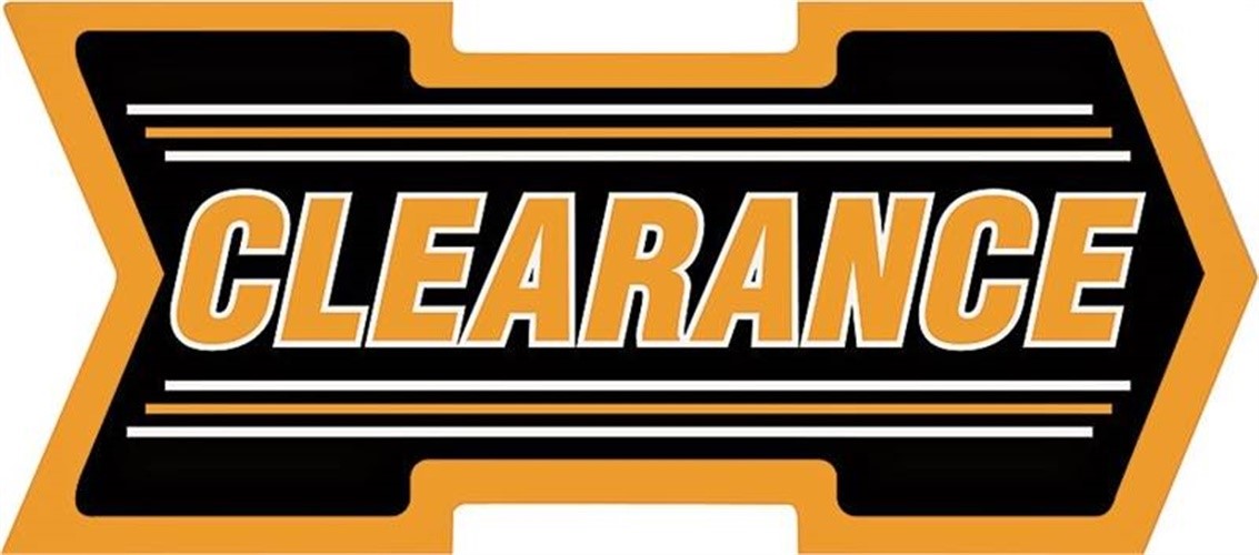 Clearance Arrow Shelf Tag