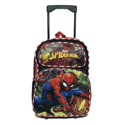 Spiderman rolling backpack sale