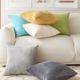 thumbnail image 3 of XIBUFE 2026 New Soft Corduroy Striped Velvet Throw Pillow Set 2-Pack for Sofa,Bed,Chair,Couch 12", 3 of 6