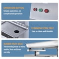 thumbnail image 6 of 2025 New Commercial Meat Grinder, 800W Max Stainless Steel Meat Grinder, 265lbs/H Electric Meat Grinder Heavy Duty with 2 Blades, 2 Plates, Sausage Stuffer Tube for Home Kitchen Use, 6 of 7