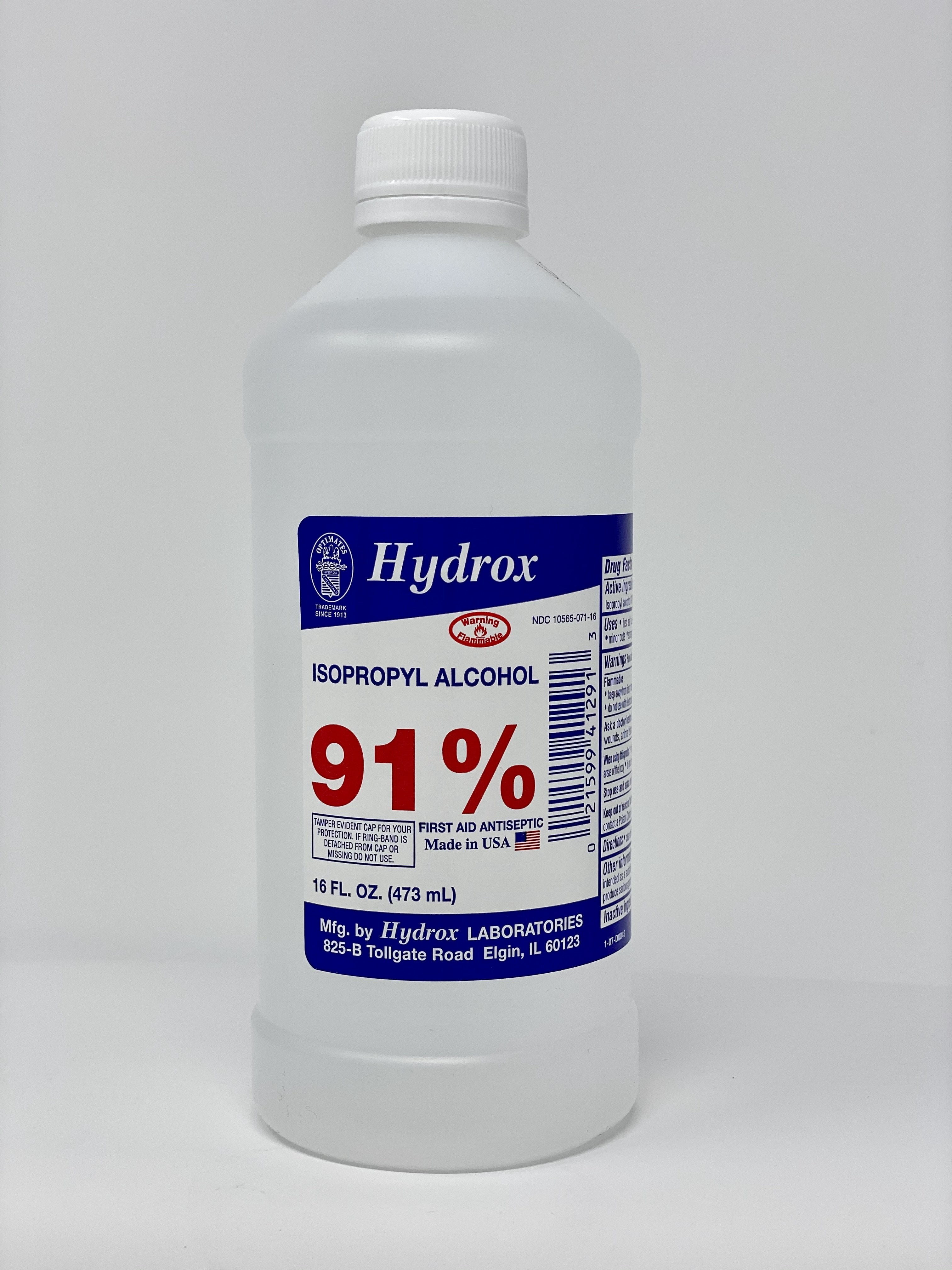 Rite Aid Brand 91% Isopropyl Alcohol - 10oz