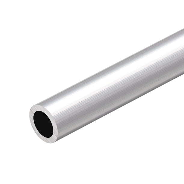 Tuberías redondas de aluminio Uxcell 6063, tubería recta sin costuras 20mm x 14mm x 300mm