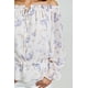 thumbnail image 4 of Blusa campesina Roman Fashion Juvenil 3278 Lila, 4 of 6