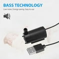 thumbnail image 3 of Water Pump Mini Mute Submersible USB 5V 1M Cable Garden Fountain Tool Fish Tank, 3 of 10