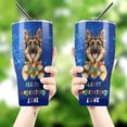 thumbnail image 4 of Autism Awareness German Shepherd Accept Understand Love 30oz Stainless Steel Tumbler Insulated Cup with Lid Alsatian Dog Lover Gifts - 12003, 4 of 5