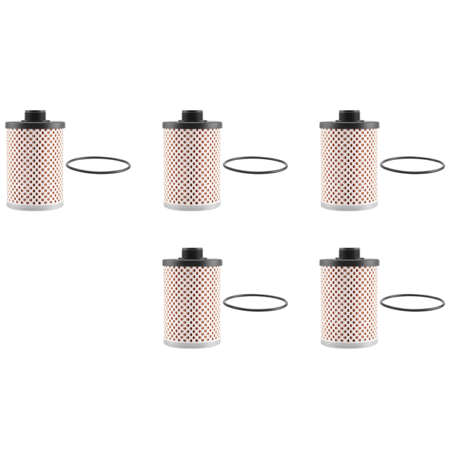 5X Oil Water Separator Assembly B10-AL Accessories Fuel Filter PF10 Filter Elements Fuel Tank Filter,5* filter accessories,black & silver gray