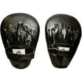 thumbnail image 3 of Genuine Leather Extreme Curved Target Focus Punching Mitts for MMA, Kickboxing, Muay Thai Martial Arts Sparring with Wrist Support, 3 of 8