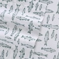 thumbnail image 3 of Eddie Bauer 4pc Queen Sheet Set - 100% Cotton Percale 200 TC - Albright Hill, 3 of 7