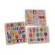 thumbnail image 3 of Rompecabezas de bloques de letras y números para casa de muñecas, compacto, diminuto, con letras, números y animales, escala 1/12 sin caja de almacenamiento, 3 of 9