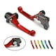 thumbnail image 3 of Para Crf230f Moto Aluminio Ajustable Palancas De Embrague De Freno Manija Plegable 2x,Rojo, 3 of 5