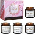 thumbnail image 4 of 1 Set of Candles Clearance! Smokeless Aromatherapy Candle Tea Color Glass Fragrance, 4 of 7