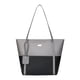 thumbnail image 2 of Bolso de hombro tipo tote de piel suave de gran capacidad para mujer | Bolso de mano de piel sintética con cremallera y borlas | Bolso informal para el trabajo, la escuela y viajes, 2 of 6