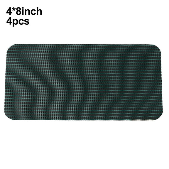 PASILI Simplified Repairs Pool Safety Cover Patch Kit With Four Pieces Size 4X8 Inch